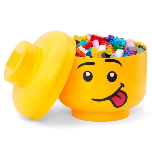 Lego head storage - head, silly