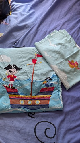 Pirate theme single - theme, duvet