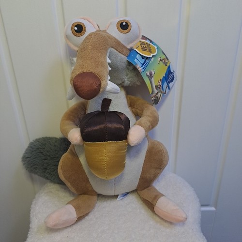 Ice age scrat plush - ice, 11"