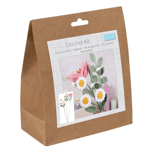 Crochet kit floral - kit:, blooms