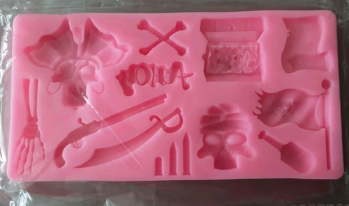 Pirates theme silicone - 3d,