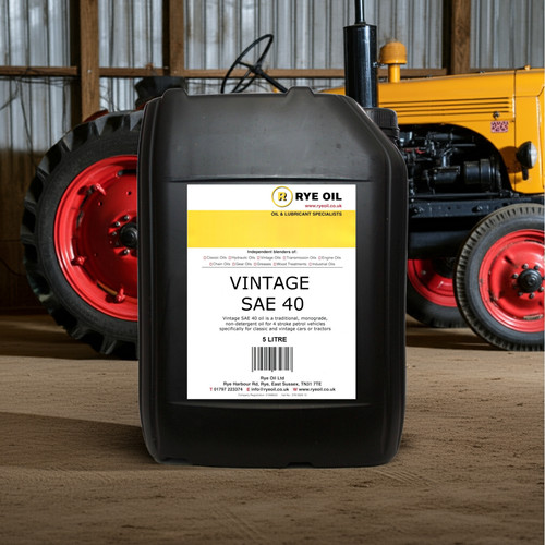 Vintage classic engine oil - vintage,