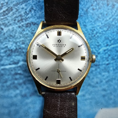 Vintage junghans hand winding - vintage, hand-winding