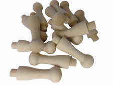 63mm Beech Shaker Pegs Wood