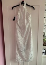 Woman’s Brand New Quiz Halterneck Midi Dress 