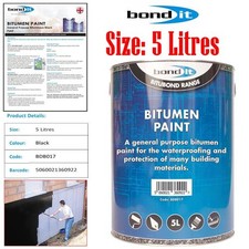 Bond It Black Bitumen Paint