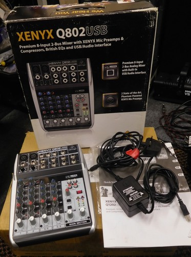 Behringer xenyx q802usb usb - behringer,