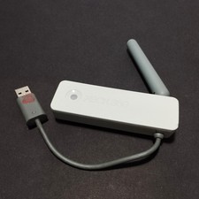 MICROSOFT XBOX 360 OFFICIAL WIRELESS G NETWORKING ADAPTER Genuine Network White