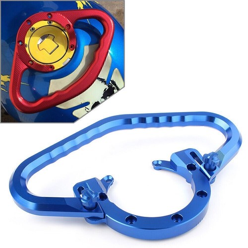 Blue tank passenger hand grab - blue,