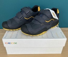 BNIB GEOX Respira Savage Boys Waterproof Shoes Trainers UK 5 EU 38. RRP £55