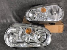 VW GOLF VOLKSWAGON R32 GTI MK4 VALEO GLASSES HEADLIGHT LIGHTS LAMP 1PAIR 2000-05
