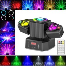 50W Laser RGBW LED Moving Head Light Disco Stage Lighting Beam DMX for Party DJ