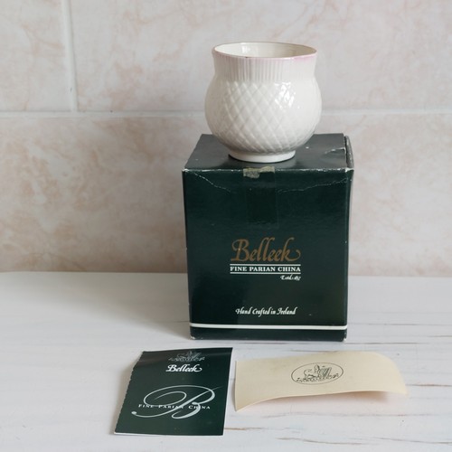 Belleek thistle votive tea - thistle,