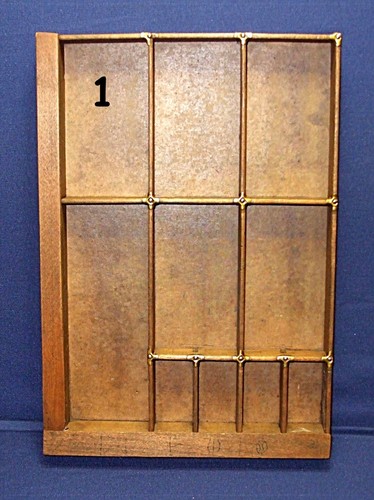 Vintage printers wooden type - printers,