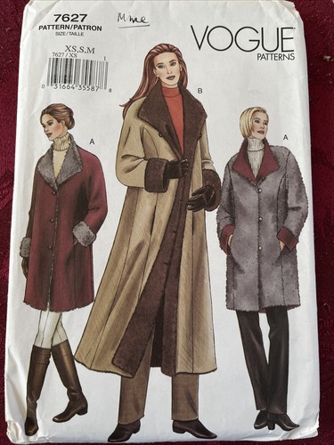 Vogue pattern 7627 reversible - vogue,