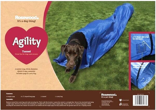Rosewood agility tunnel - rosewood,