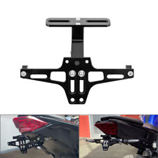Motorcycle License Number Plate Frame Holder Tail Tidy Bracket For Honda Yamaha