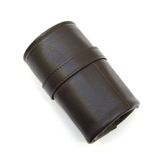 Brown leather Watch Wrap for