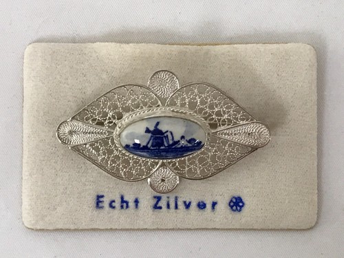 Sterling silver delftware - silver, &