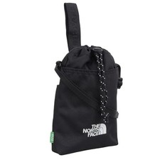 [The North Face] Bags for Men and Women Shoulder Bags Black SINPLE STRING BAG