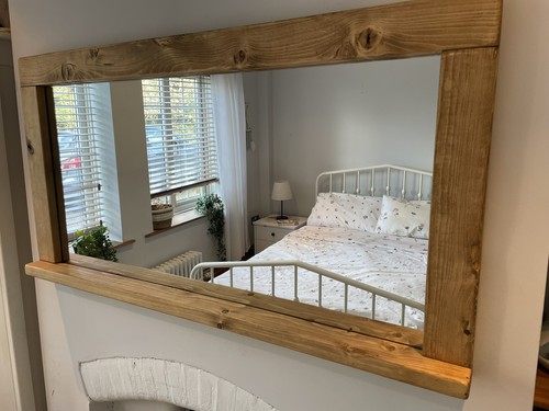 Handmade rustic wooden wall - handmade,