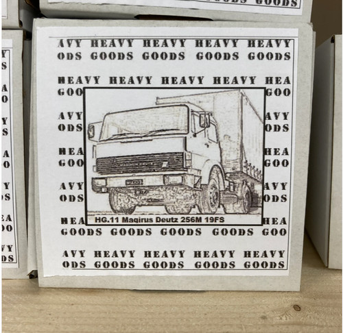Heavy goods models 11 - models, hg.11