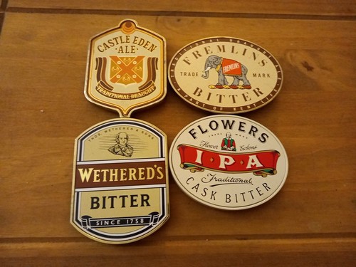 Ale pump clips breweriana - ale,