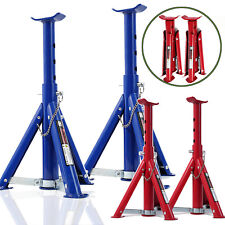 PAIR 3 Ton 6000lbs Folding Car Truck Axle Jack Stands Lifting Auto Repair Tool A