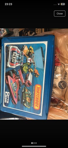 Matchbox vintage carry case - carry,
