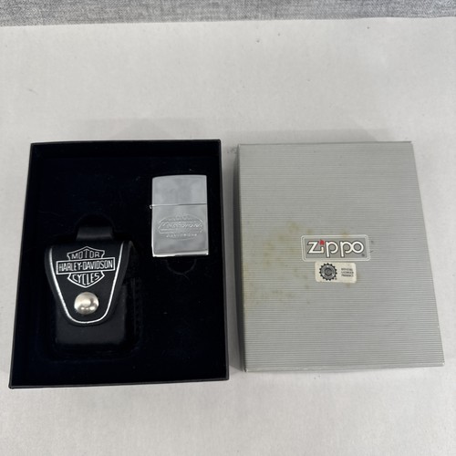 1999 zippo lighter - lighter, harley