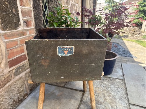 Vintage storage box - storage, crate