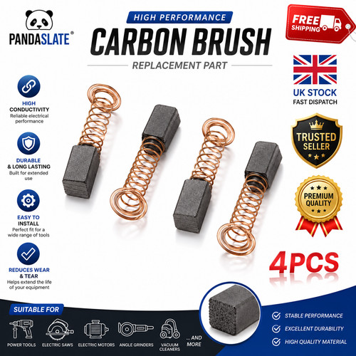 4pc carbon brush for dremel - carbon,