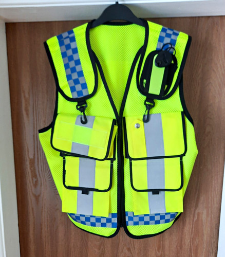 Vis yellow mesh - yellow, vest