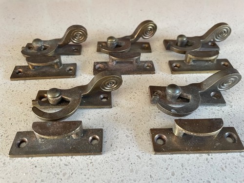 Reclaimed vintage solid brass - solid,