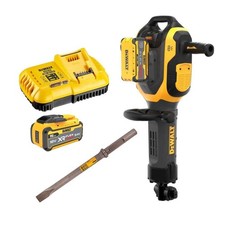 DeWALT DCH966Z2-GB 54V XR Flexvolt 28mm HEX Demolition Hammer With 2 x 15Ah B...