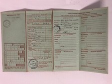 NSU Prinz 4 1965 Continuation Log Book issued 1974