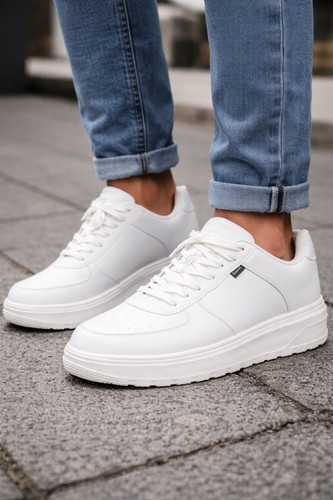 White trainers mens ladies - white,