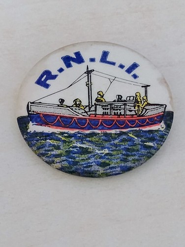 Vintage rnli button - vintage,