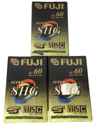 Fuji vhs c - 3, ec-60