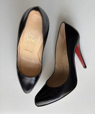 Louboutin Black Leather Sexy