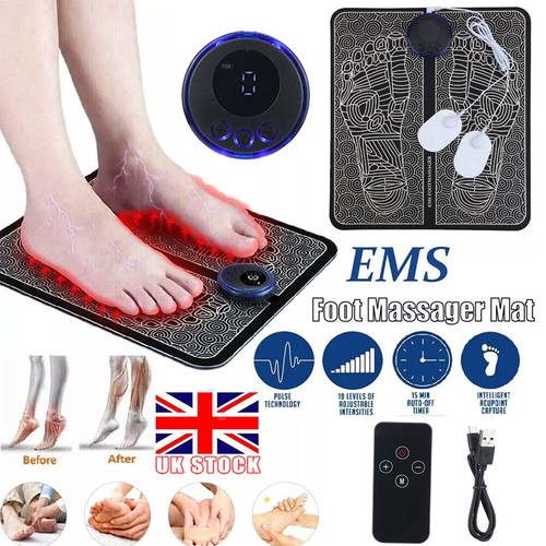 Portable ems foot massager - portable, mat