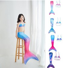 Girls Mermaid Tail Swimming