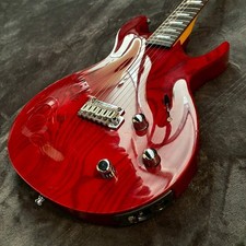 LINE 6 Variax700 Modeling Guitar Used Maple Neck Translucent Red w/Soft Case