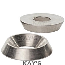 M3 M4 M5 M6 M8 M10 STAINLESS STEEL METRIC SOLID SCREW CUP FINISHING WASHERS