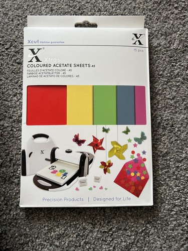 Docrafts xcut coloured acetate - docrafts,