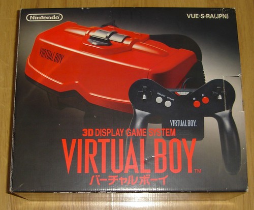 Nintendo virtual boy console - virtual,