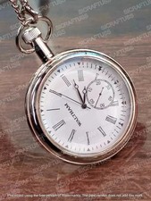 Silver Amerian Waltham Pocket Watch | Waltham Watch Company | Brass Pocket Watch