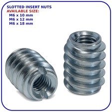 M6 INSERT NUTS WOOD FURNITURE