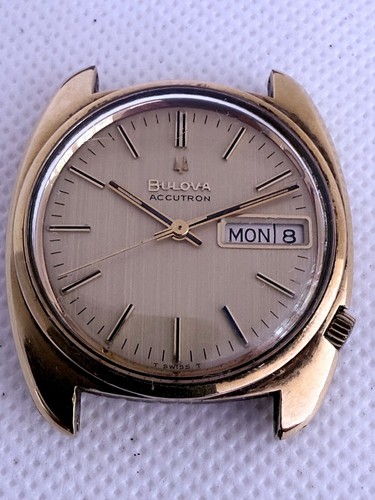 Vintage bulova accutron day - vintage,