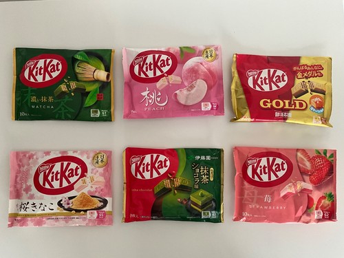 Japanese kitkats - japanese,